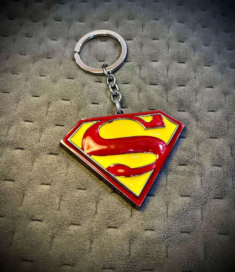 Superman Metal Keychain