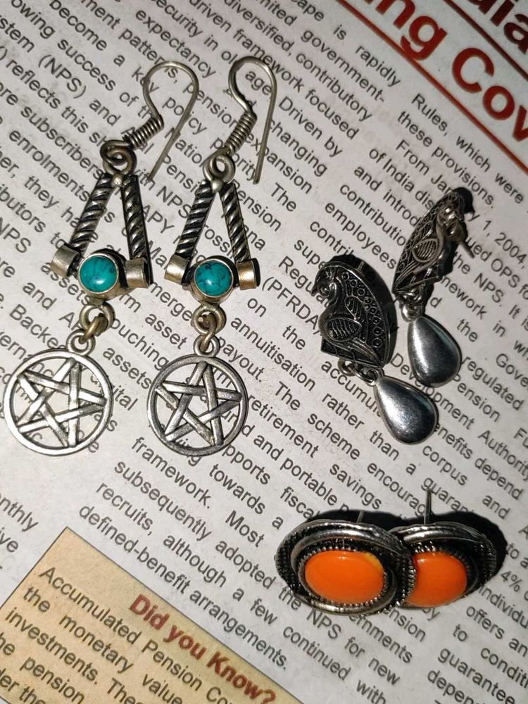 Boho Tribal Earrings set