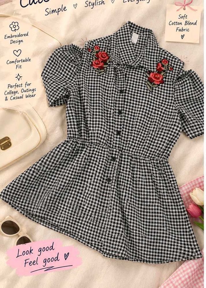 cute short dress for girls 👗