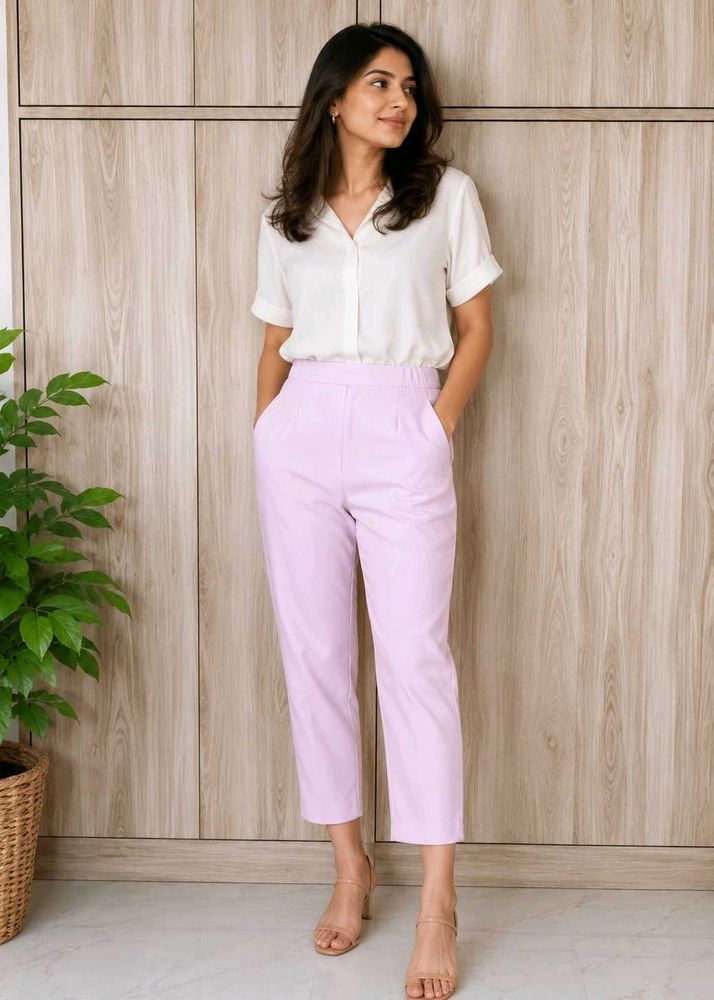 Light Purple  Pants waist size-30