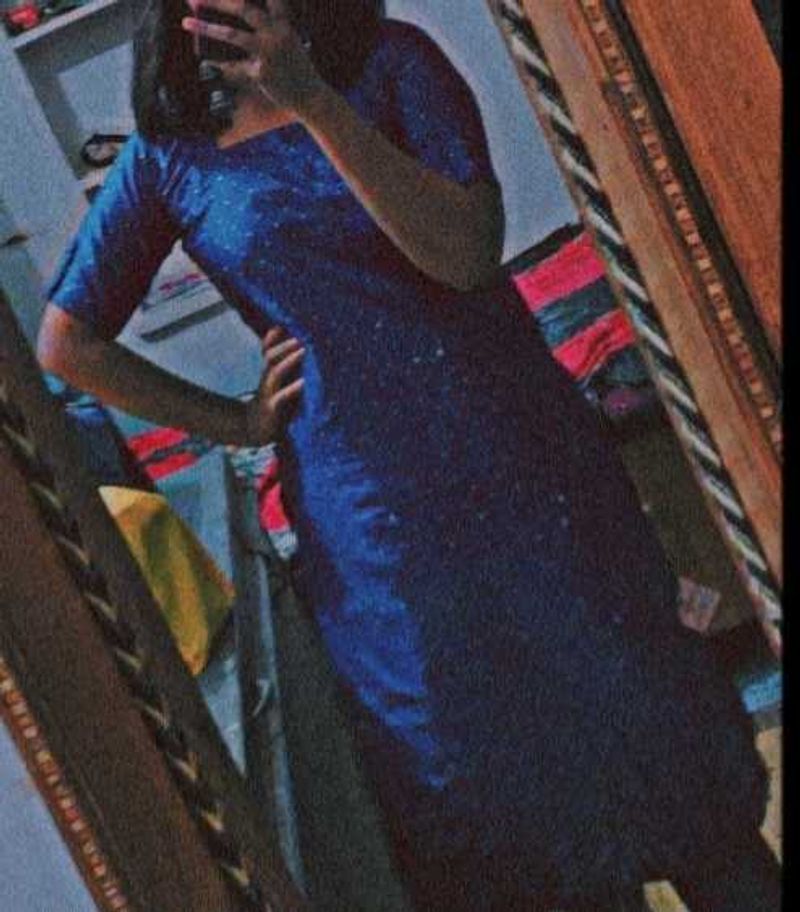 Blue Kurta With Pant