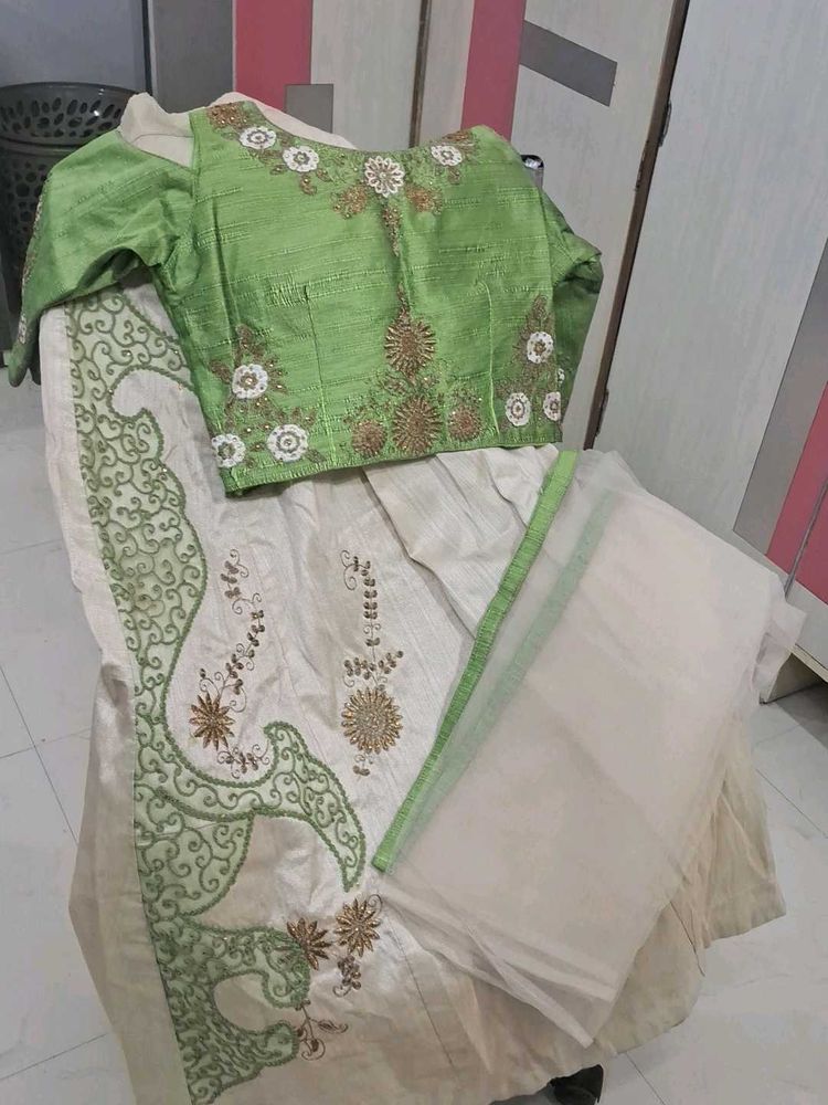 Embroidered Lehenga Choli Set