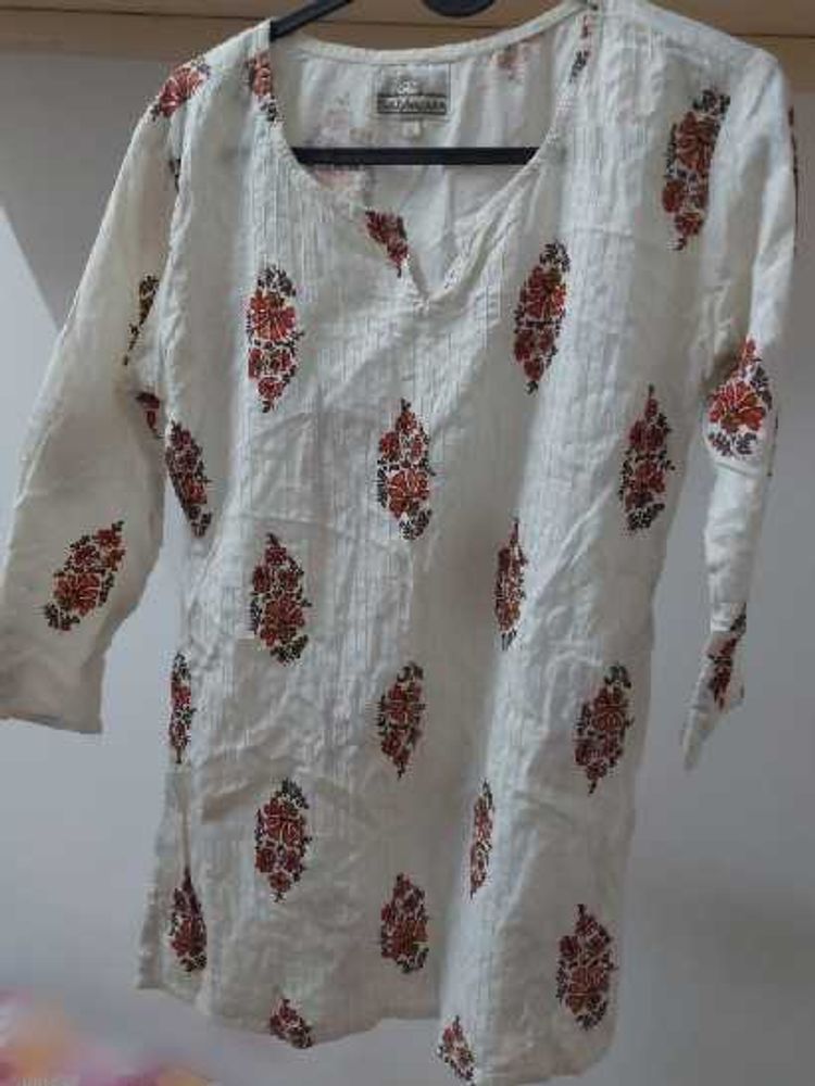 white short kurta