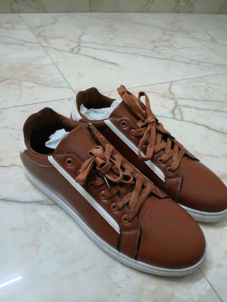 Brand New Brown Sneakers