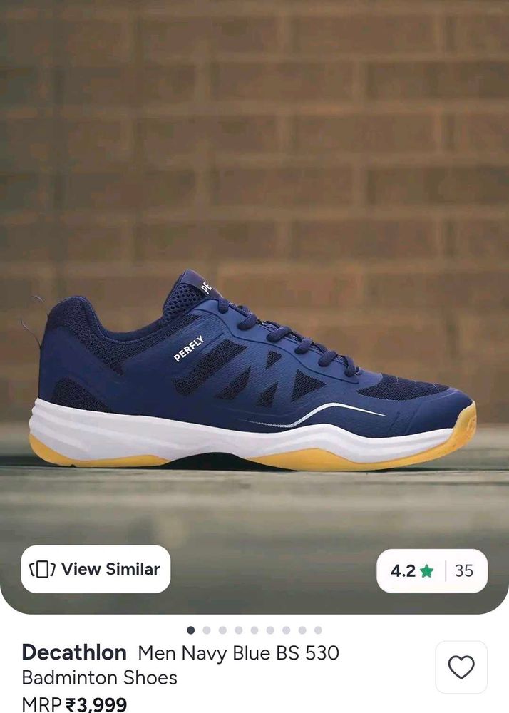 UNISEX Navy Blue Court Sports Shoes