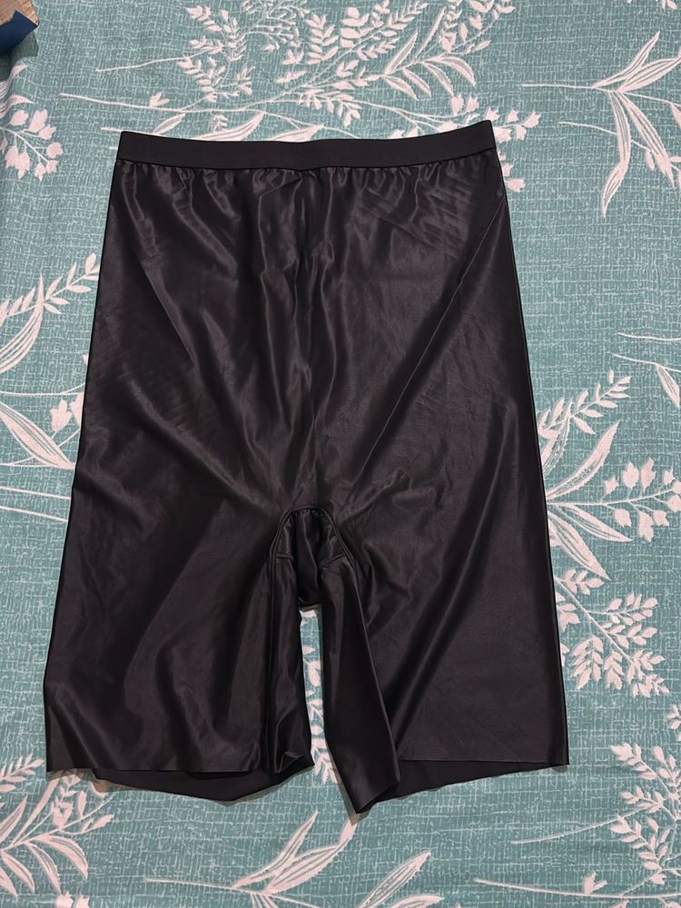 Black High-Waisted Shapewear Shorts