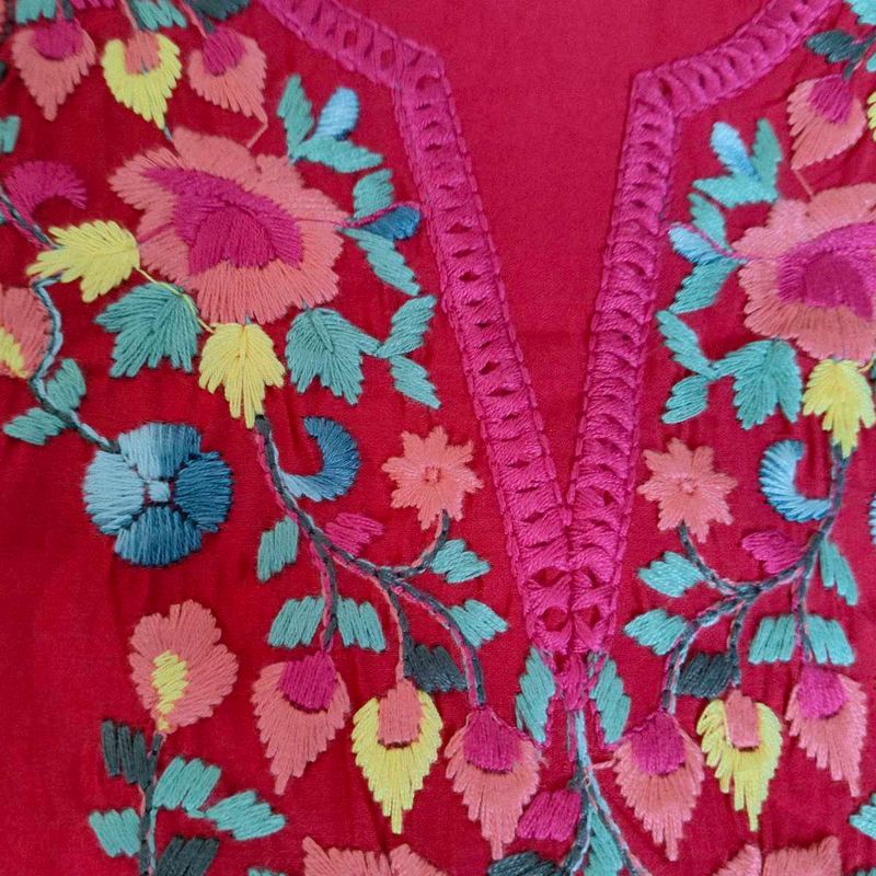 Elegant party wear unstiched dress material, suit