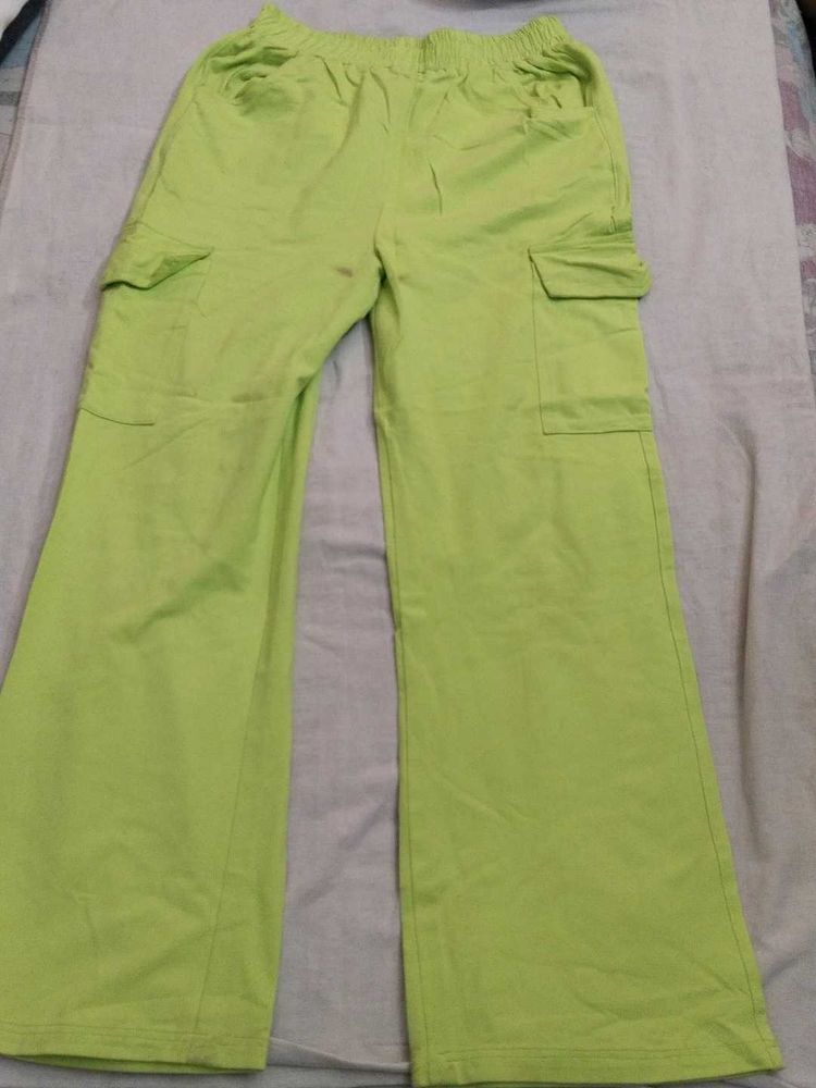 Lime Green Cargo Pants