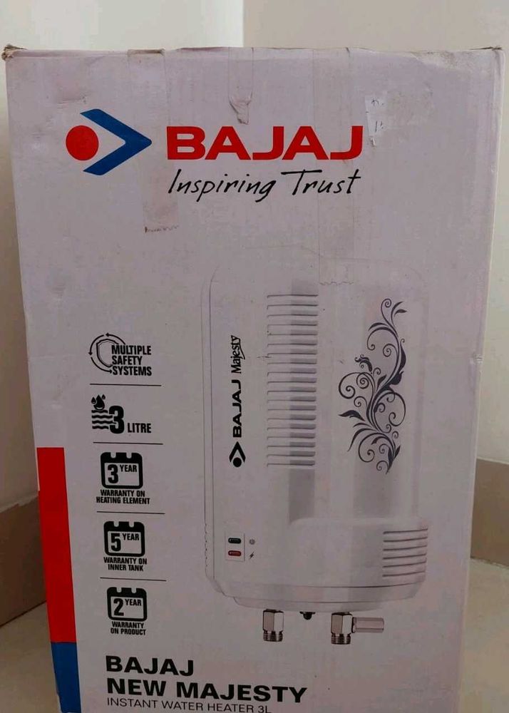 Bajaj New Majesty Instant Water Heater 3L