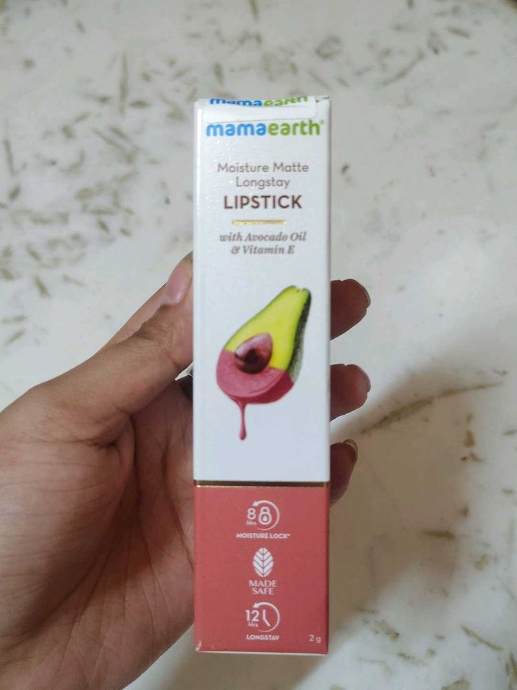 Mamaearth Moisture Matte Lipstick Carnation Nude
