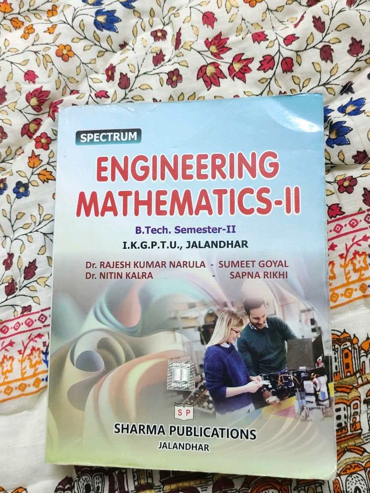 Spectrum Engineering Mathematics-II Book