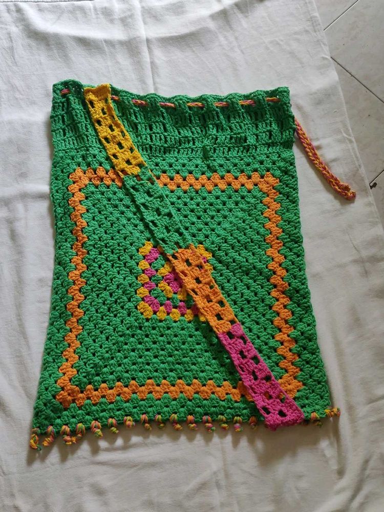 Handmade Crochet Tote Bag