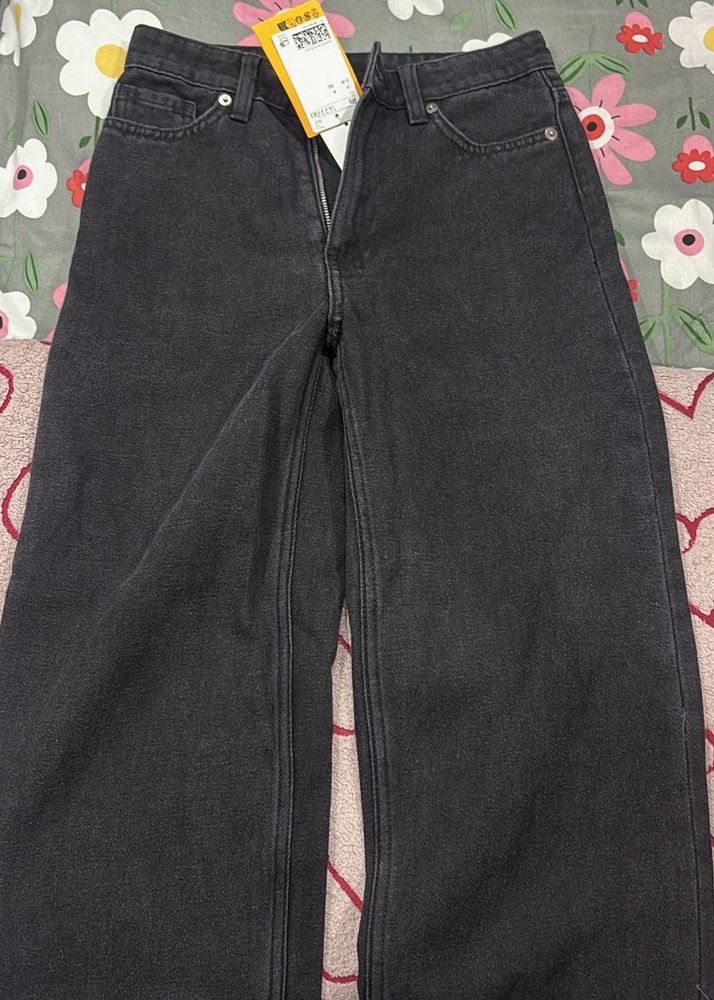 Dark Wash Wide Leg Jeans