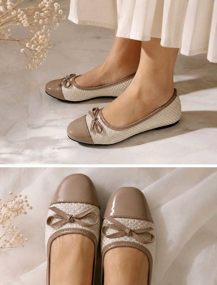 Bow Detail Ballet Flats