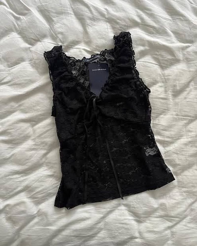Brandy Melville Vintage Black Lace Cami