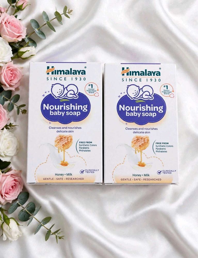 Himalaya Nourishing Baby Soap (4 Pack)