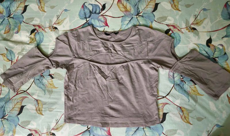 SCORPIUS Women Mauve Solid Top! 🦫🐾