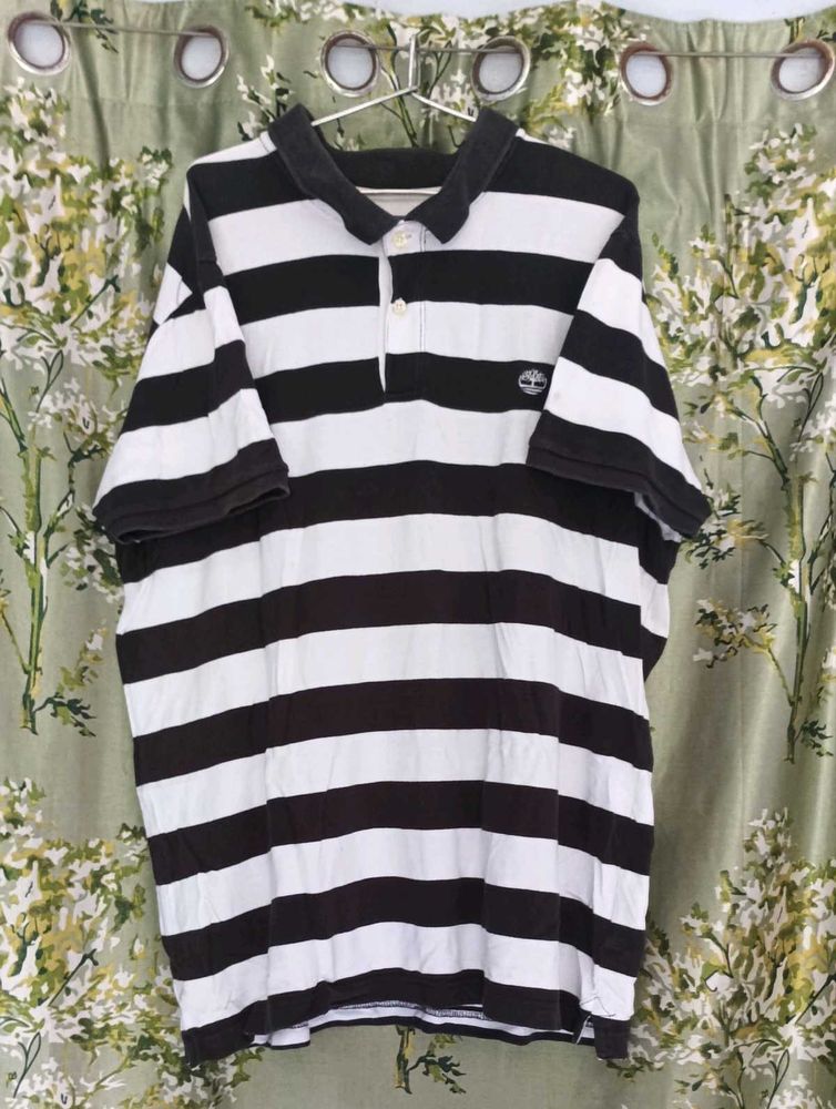 Timberland Striped Polo T-Shirt