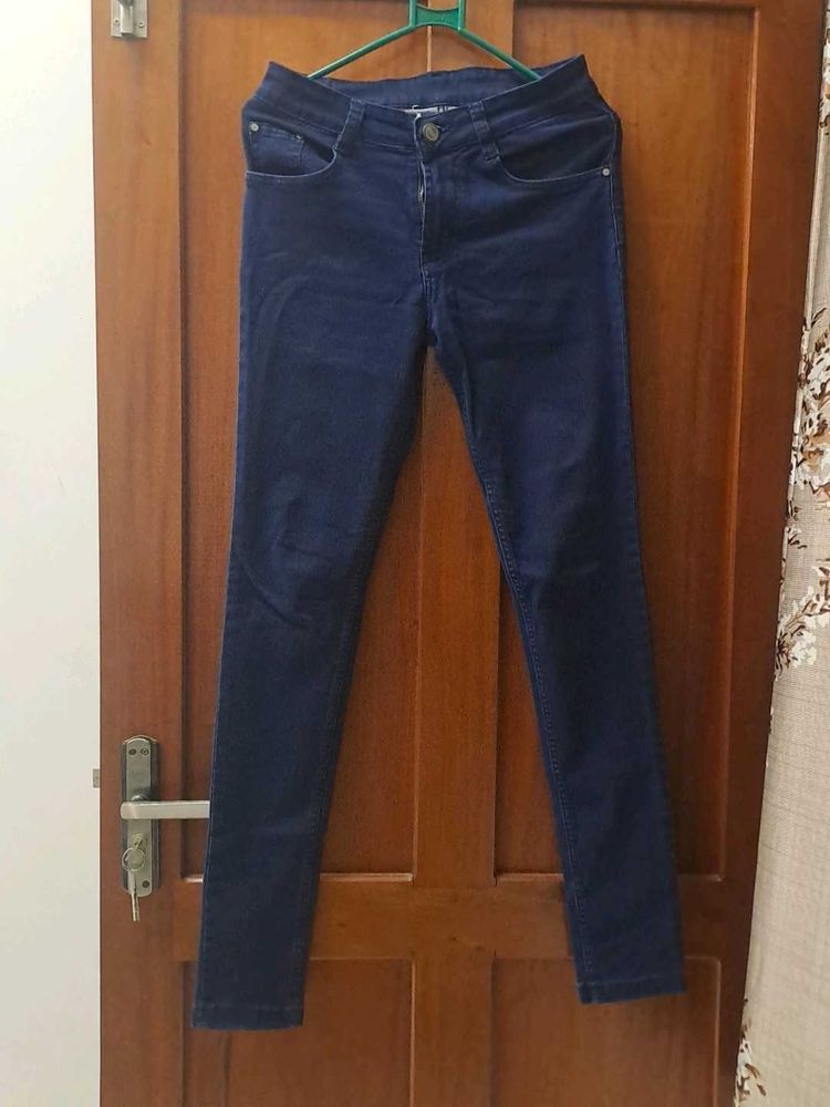 Navy blue Straight Jeans