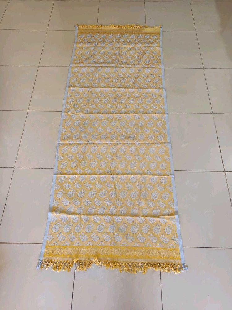 Unused Cotton Table Cover Runner
