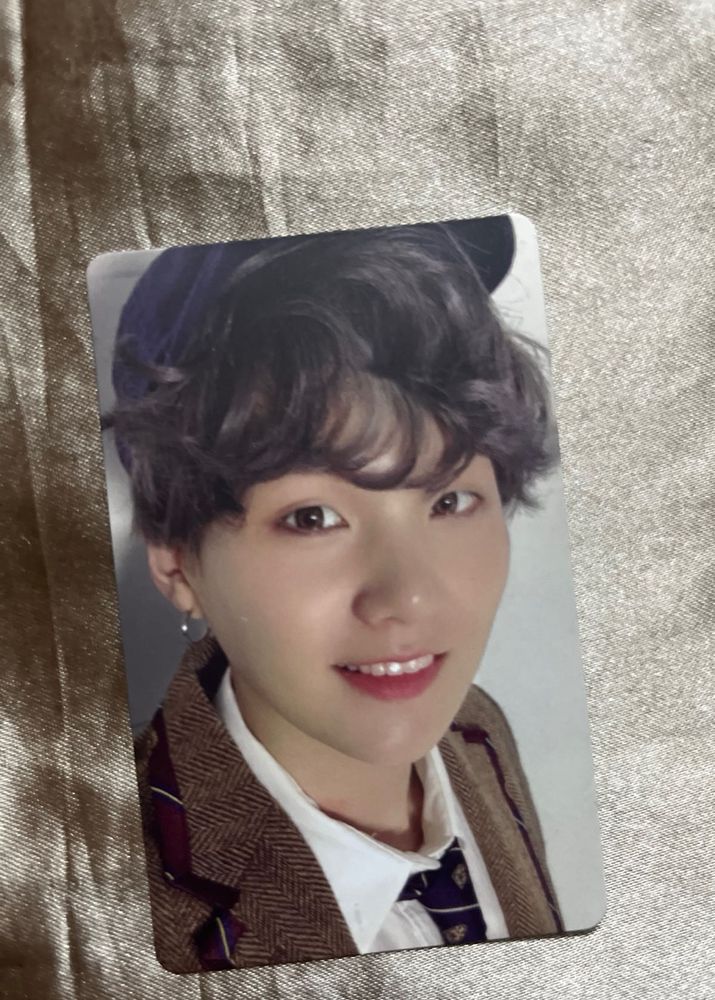 BTS SUGA Photo Card Official