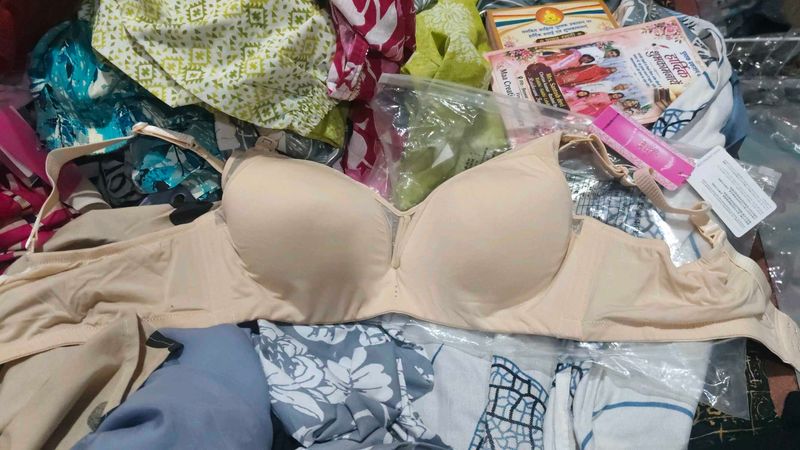 Comfortable Beige Bra