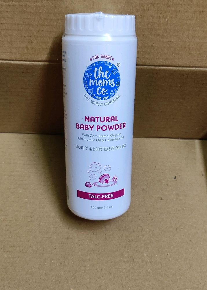 The Mom's Co. Natural Baby Powder 🆕✅