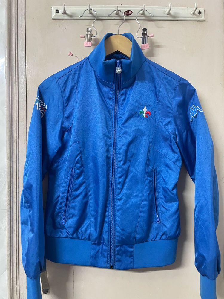Biker Kappa Blue Track Jacket