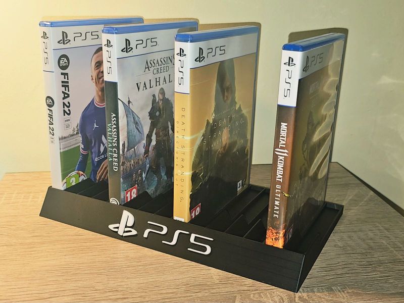 PS5 Game Disc Display Stand-10 Slots