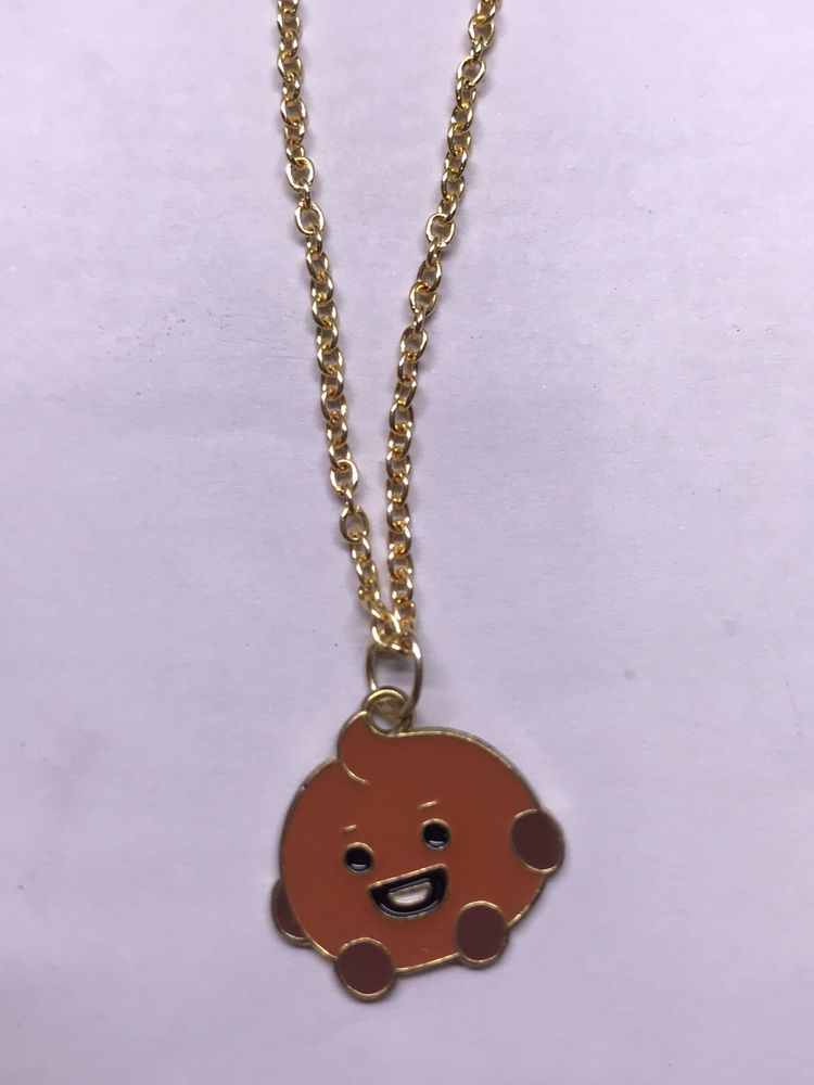 BTS Suga BT21 Shooky Animated Locket Chain