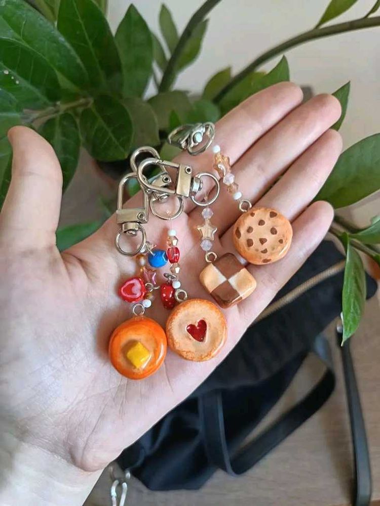 Sweet Treat - Cookie Handmade Keychains (1 pc)