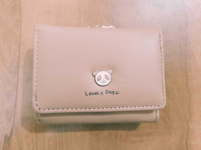 Cute Panda Tri-Fold Wallet