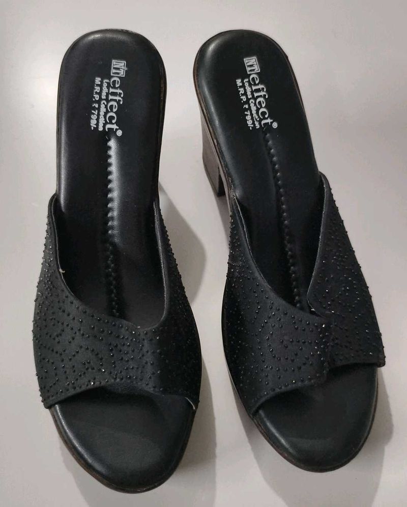 Black heels