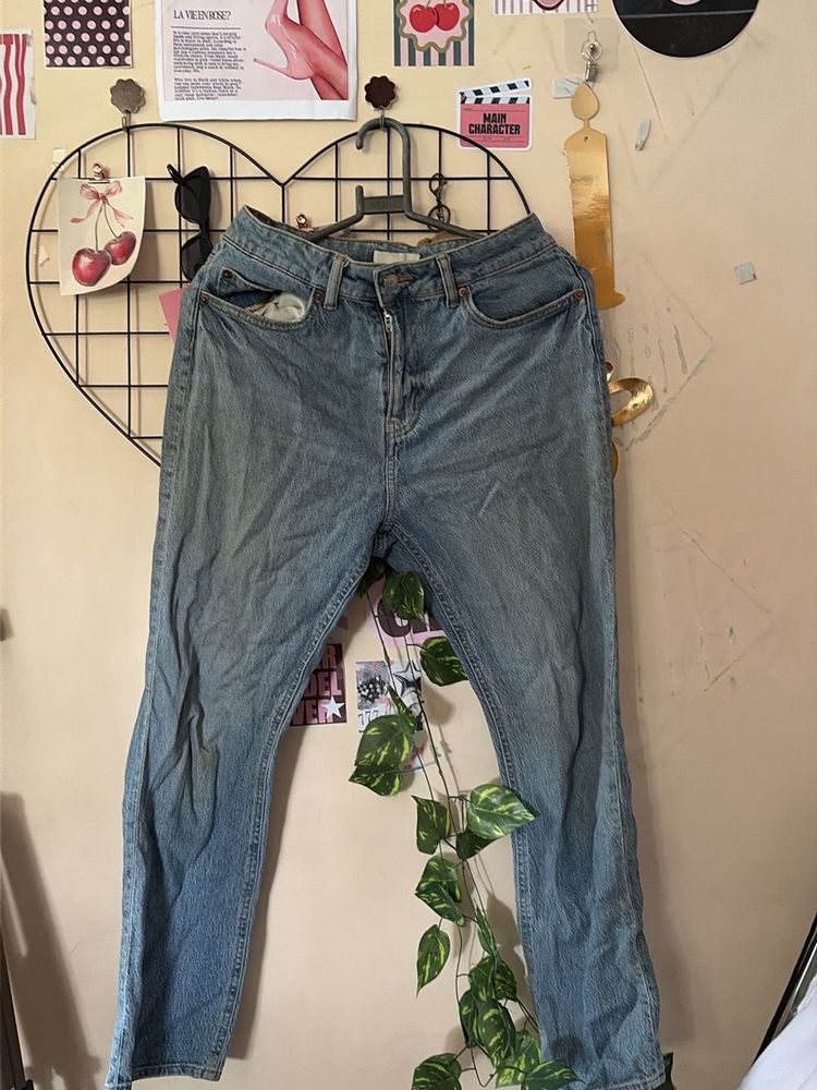 Light Wash Denim Jeans