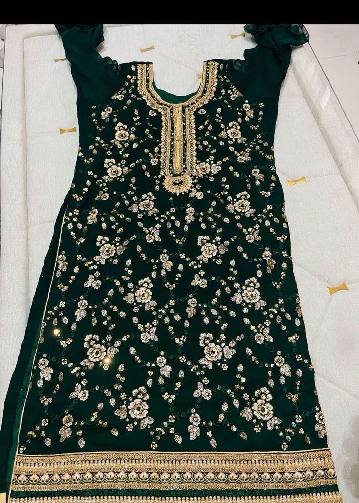 new mehndi dress kurti skirt wd dupatta