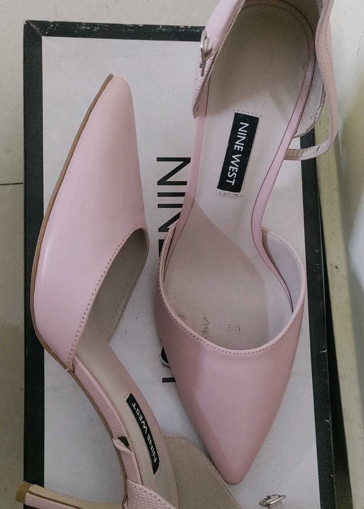 Pink Nine West Sandal