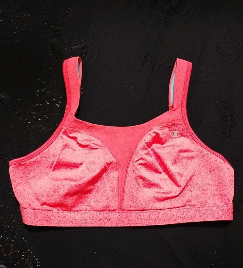 Champion Sports Bra - Coral