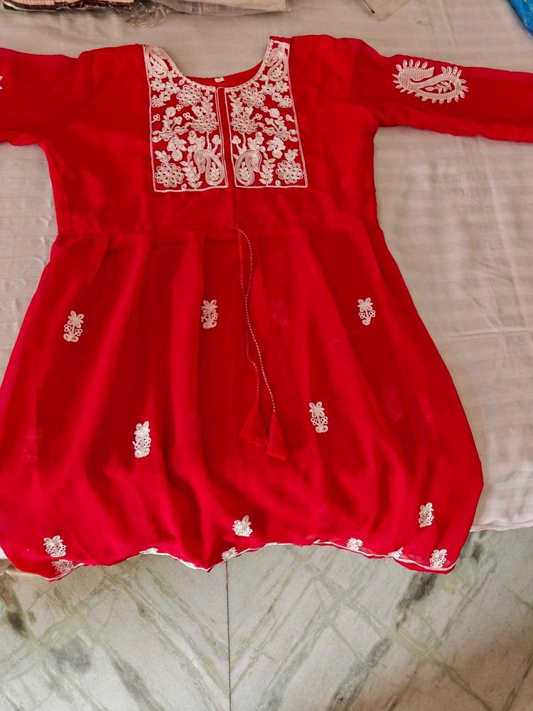 Two Kurti Rose Pink and Purple ✨