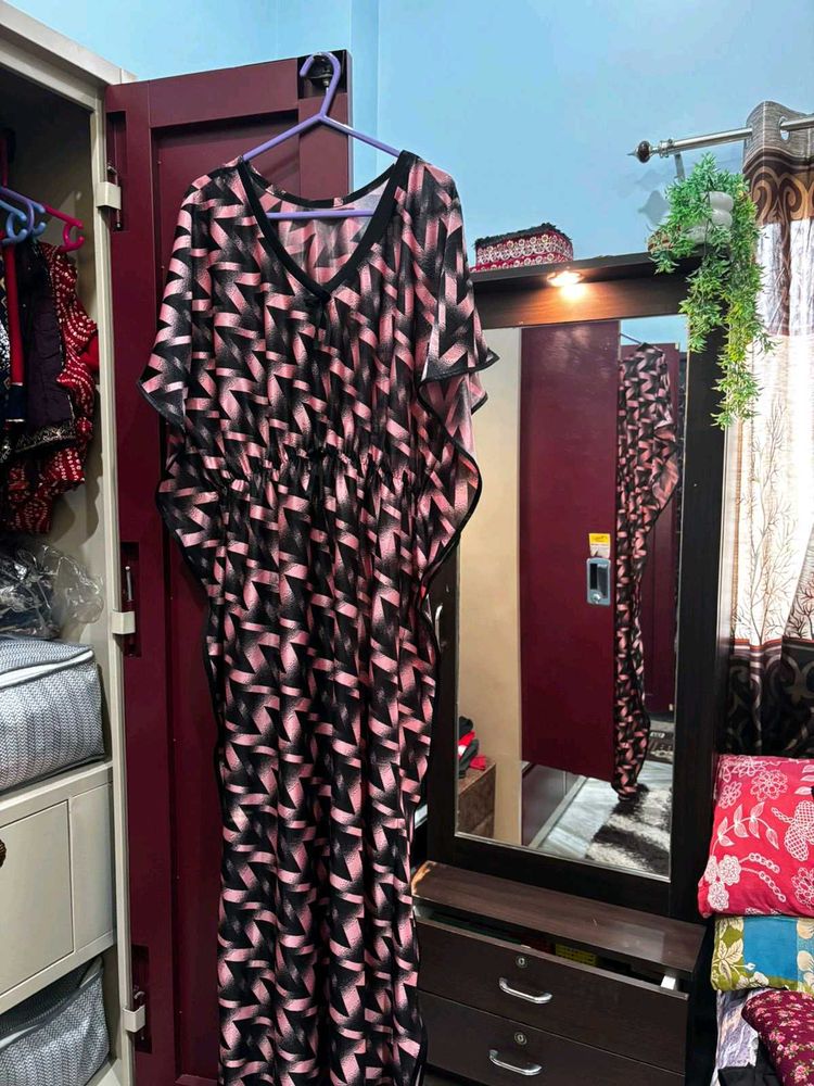 Women's Flowy Kaftan night Dress