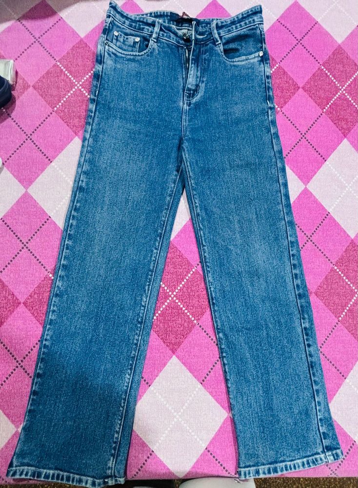 Classic Blue Denim Jeans