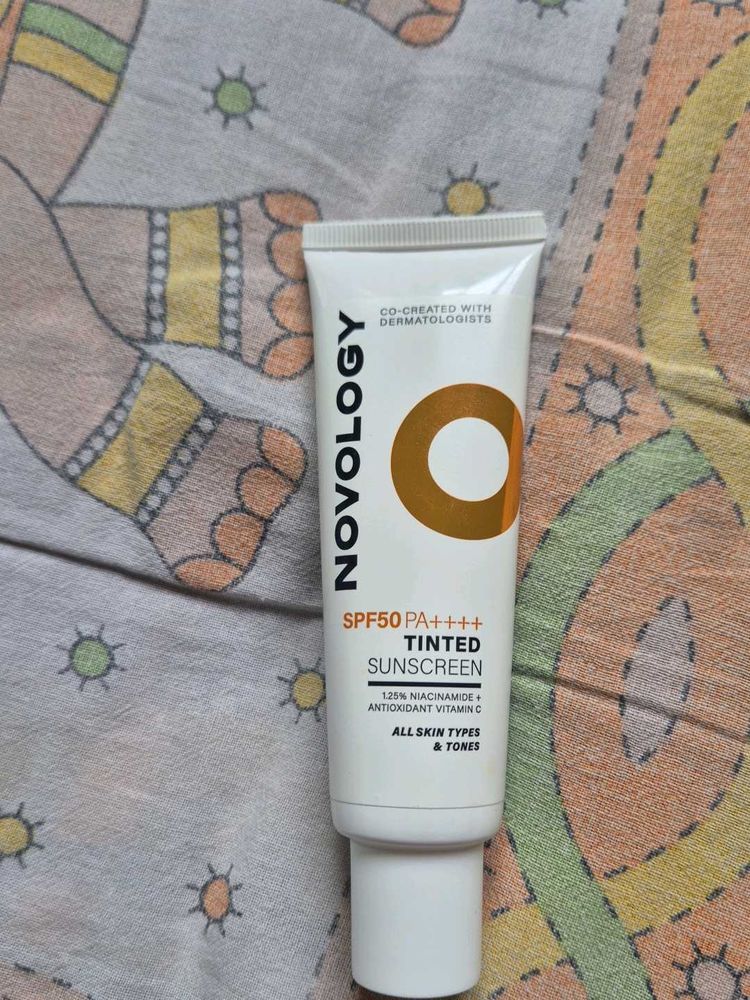 Novology Tinted Sunscreen SPF 50