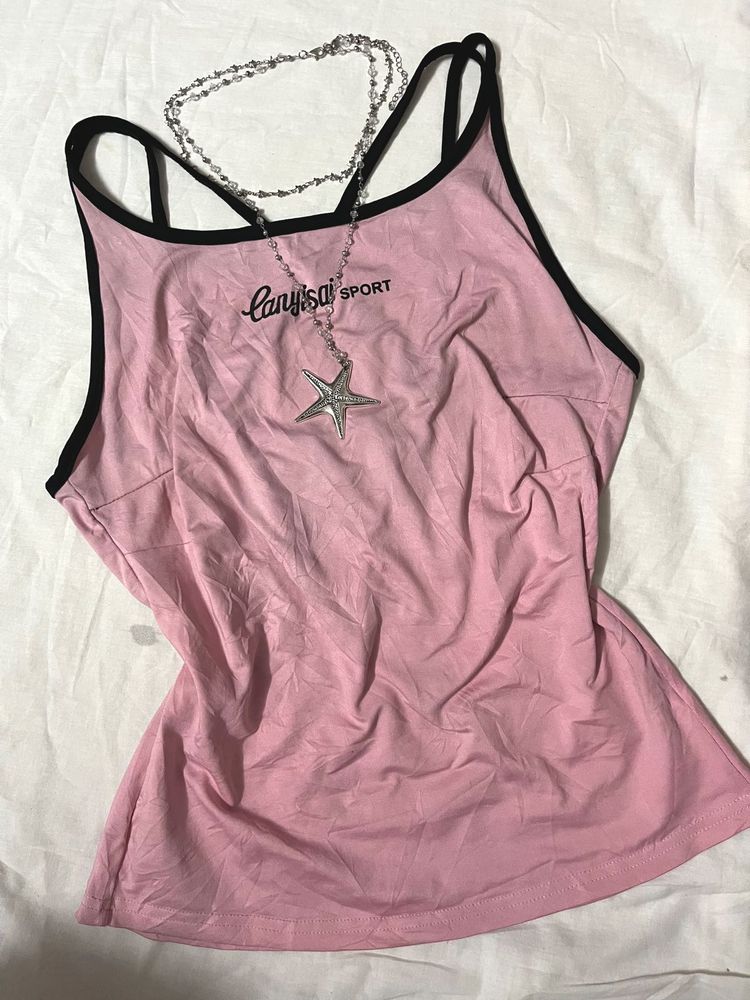 Cute Pink Cami Top