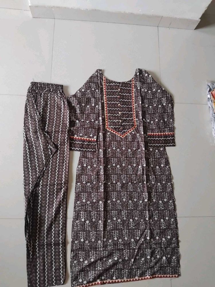 Stylish Printed Kurta with Pants