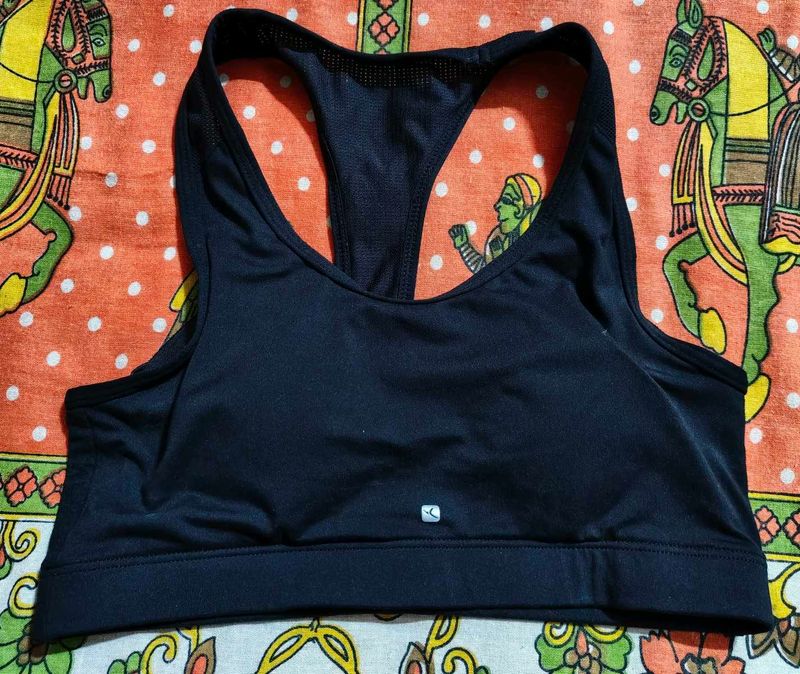Black Sports Bra