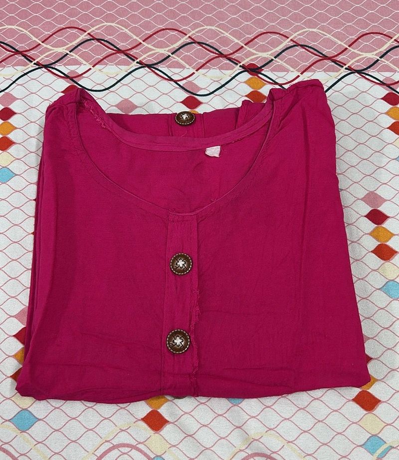 Vibrant Pink Kurta