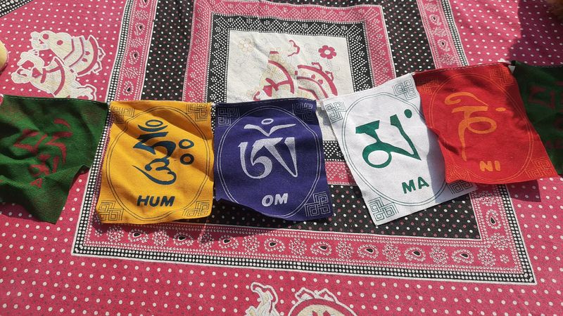 Tibetan Prayer Flags For Bike