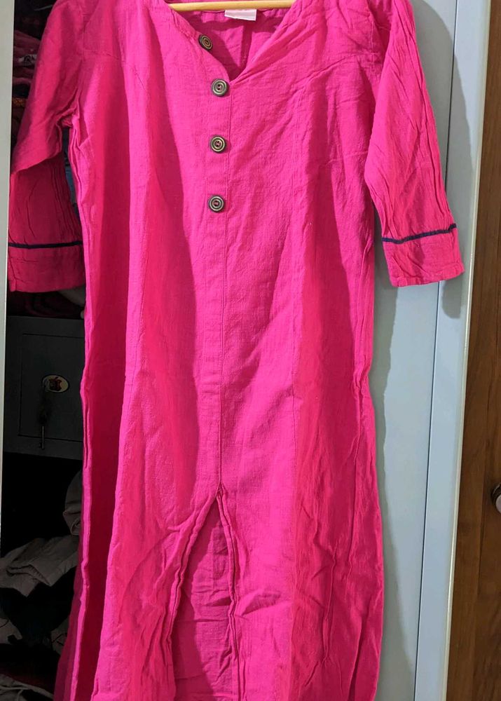 Vibrant Pink Kurta