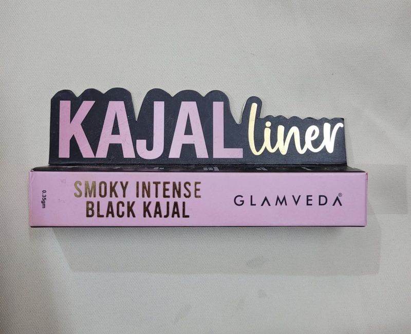 Glamveda Smoky Intense Black Kajal Liner