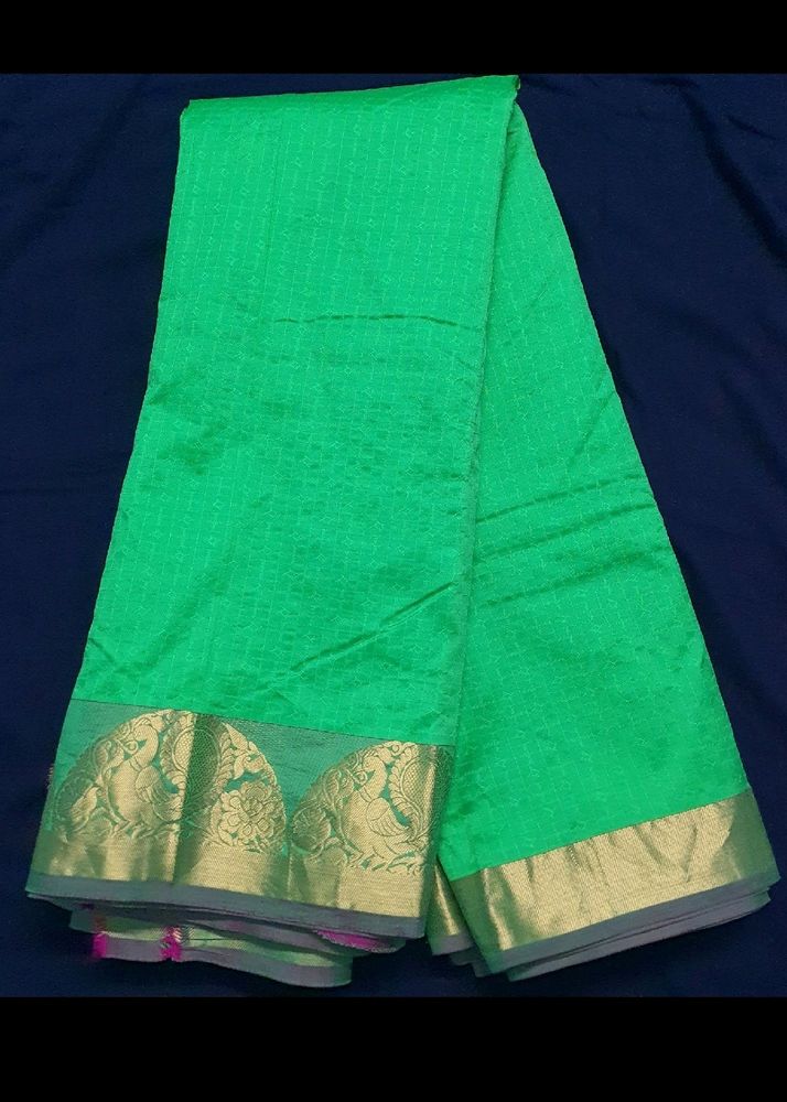 Green Kanchipuram Silk Saree