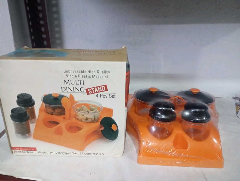Multi Dining Stand 4 Pcs Set